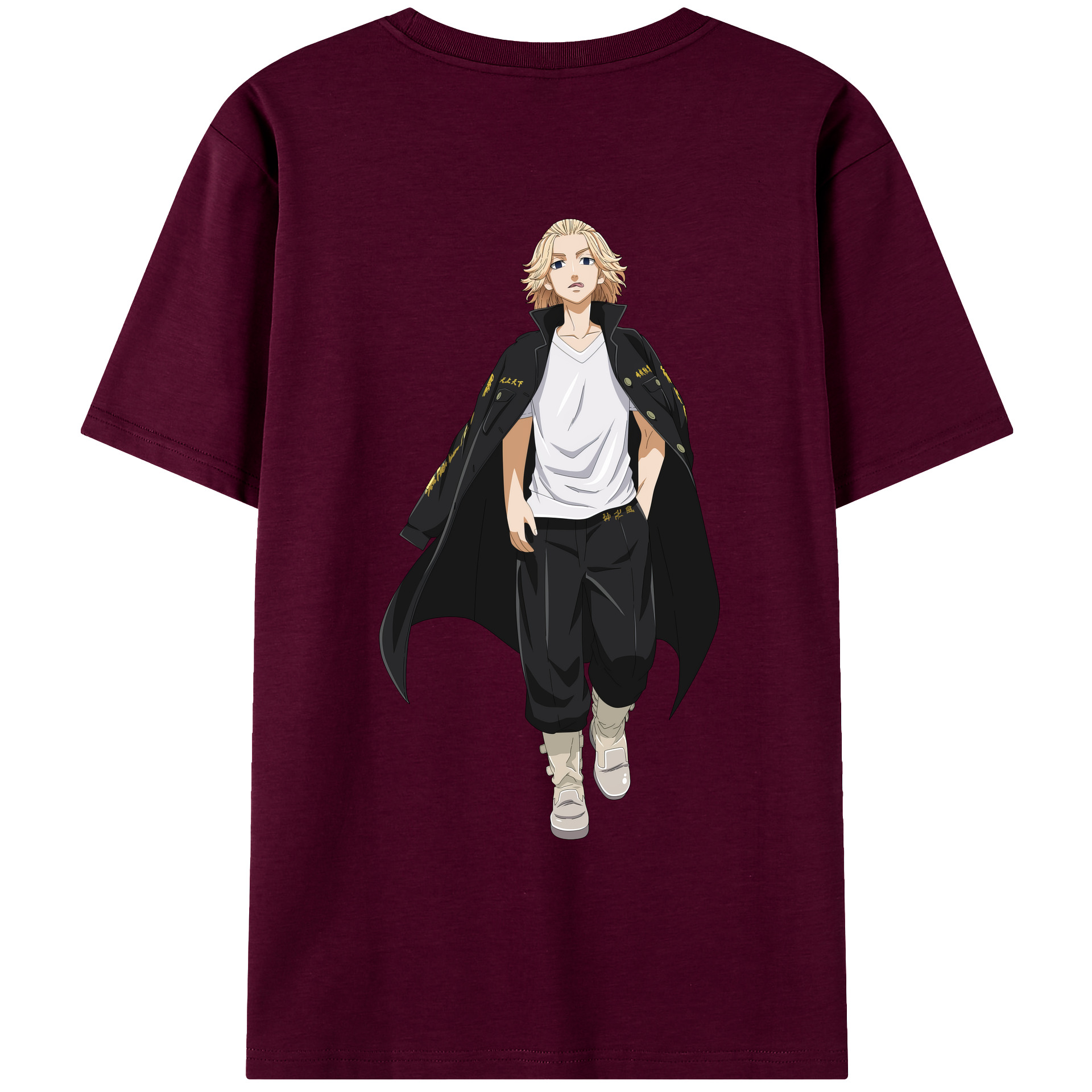 （画像用） 東京リベンジャーズ Tokyo Revengers レディース半袖Tシャツ(バックプリント)